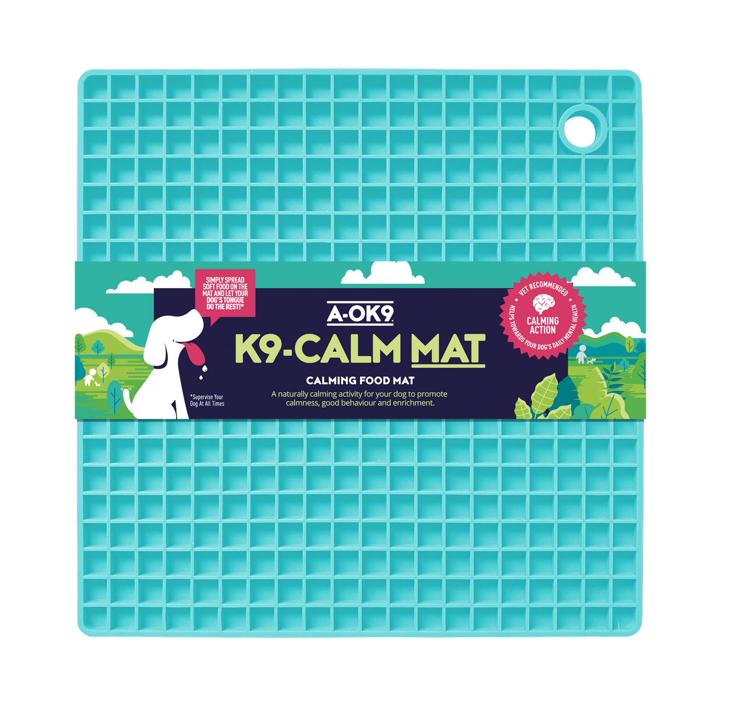 A-OK9 Calm-K9 Lickable Mat