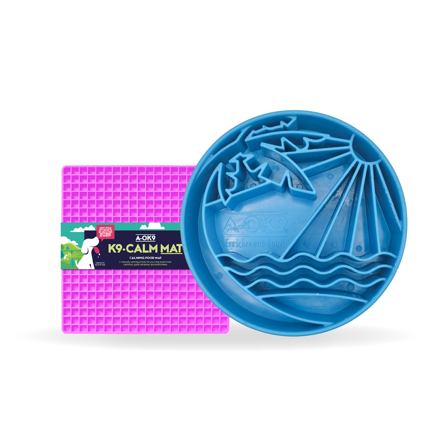 Calm Mat & Enrichment Bowl