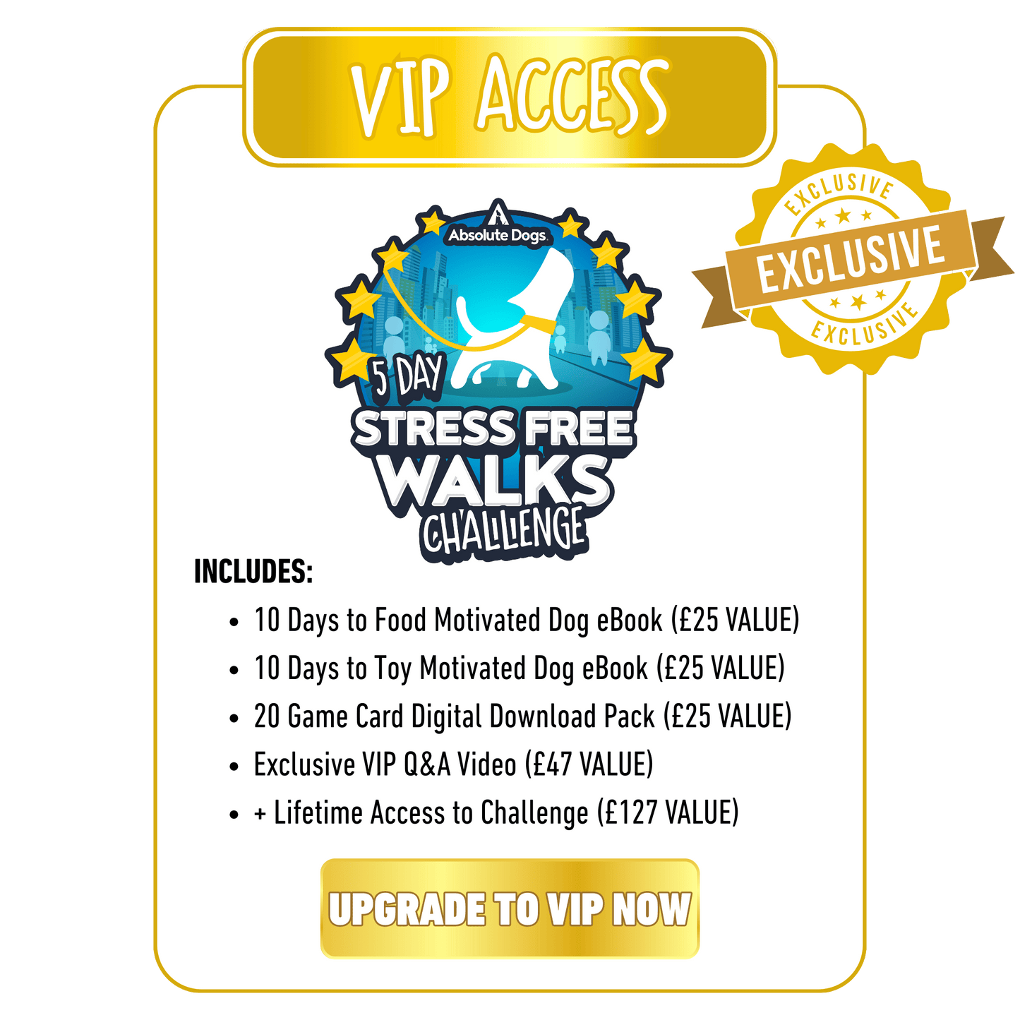 Stress-Free Walks VIP Access