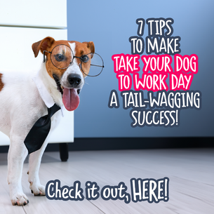 7 Tips to Make Take Your Dog to Work Day a Tail-Wagging Success!