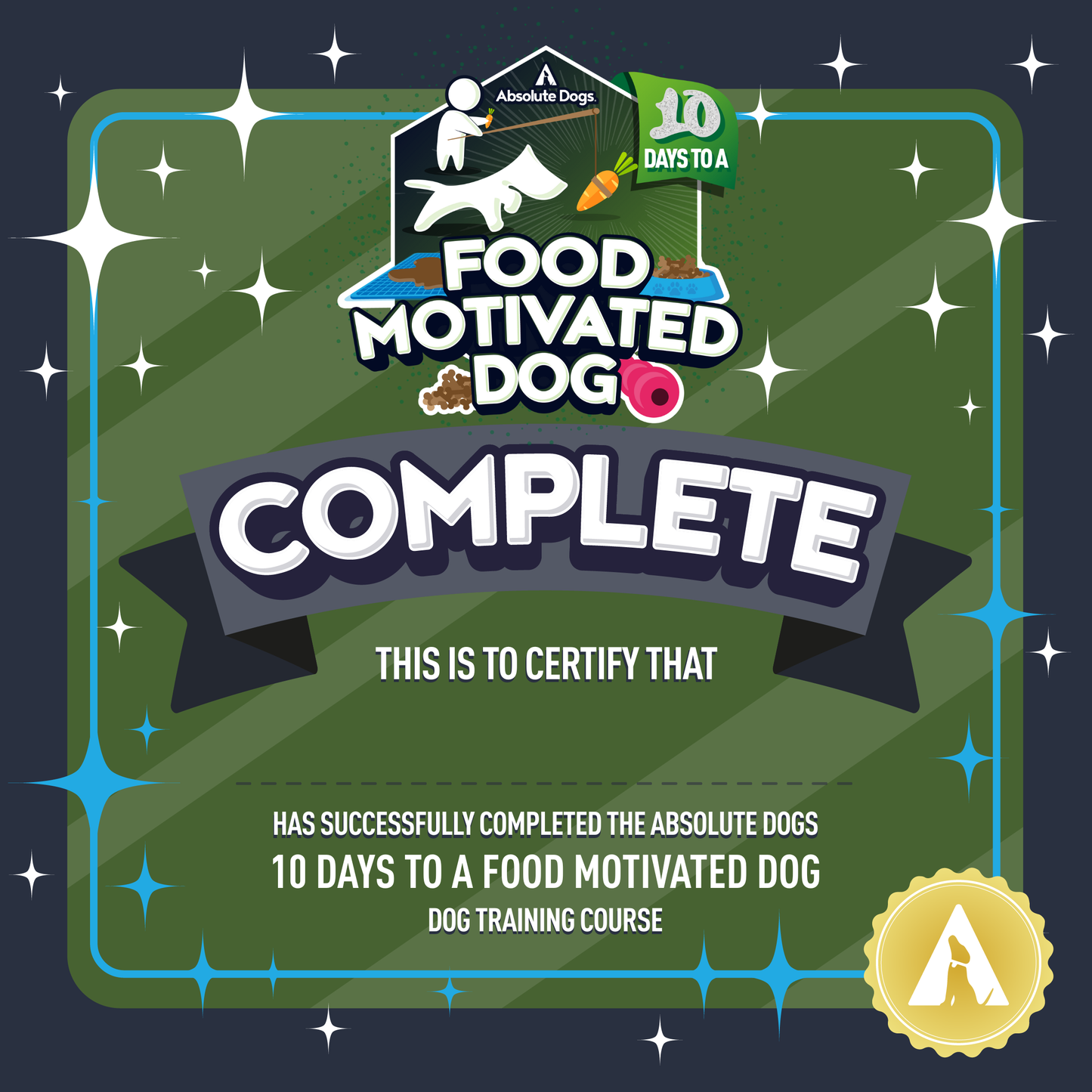 10 Days to a Food Motivated Dog