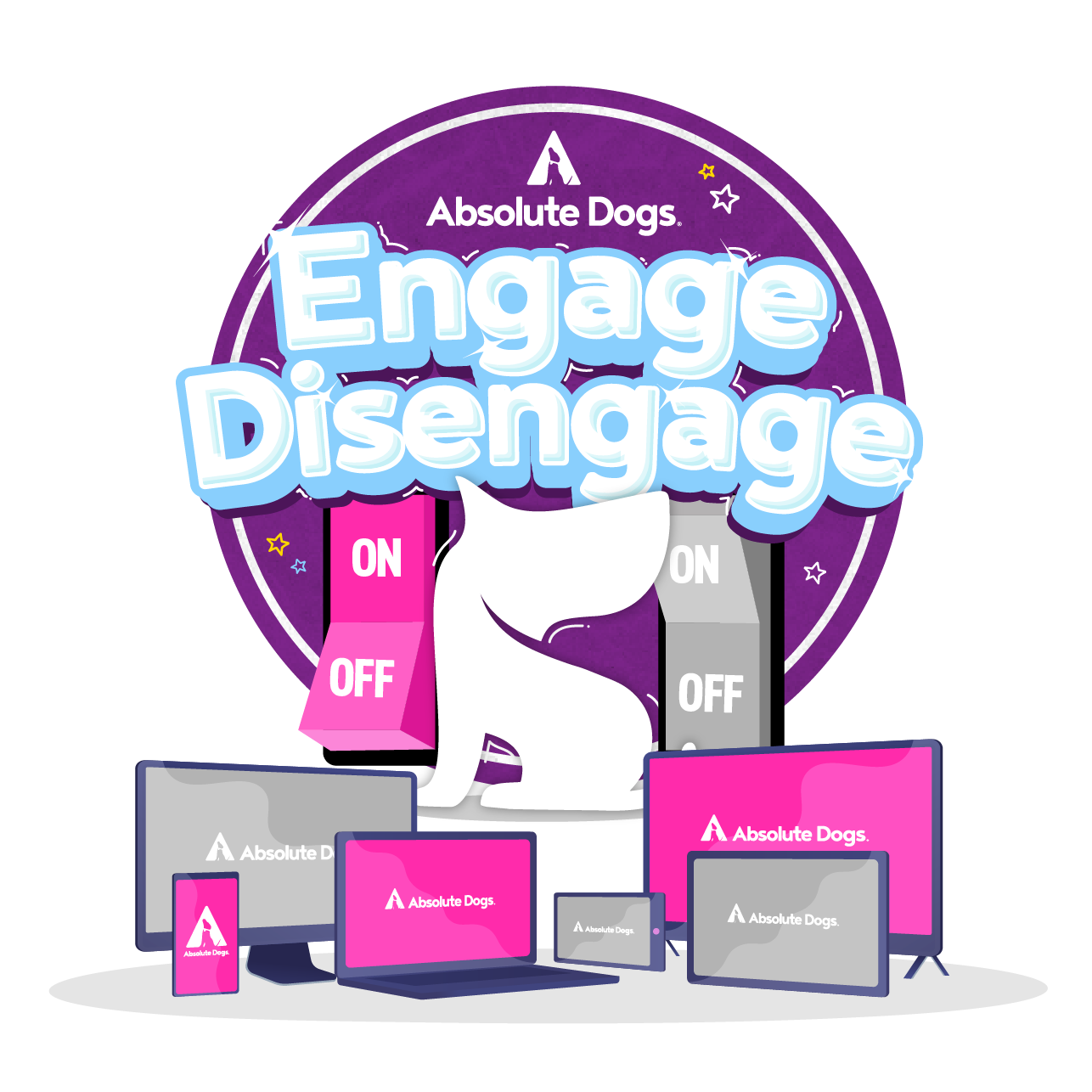 Engage Disengage Online Dog Training Course by Absolute Dogs