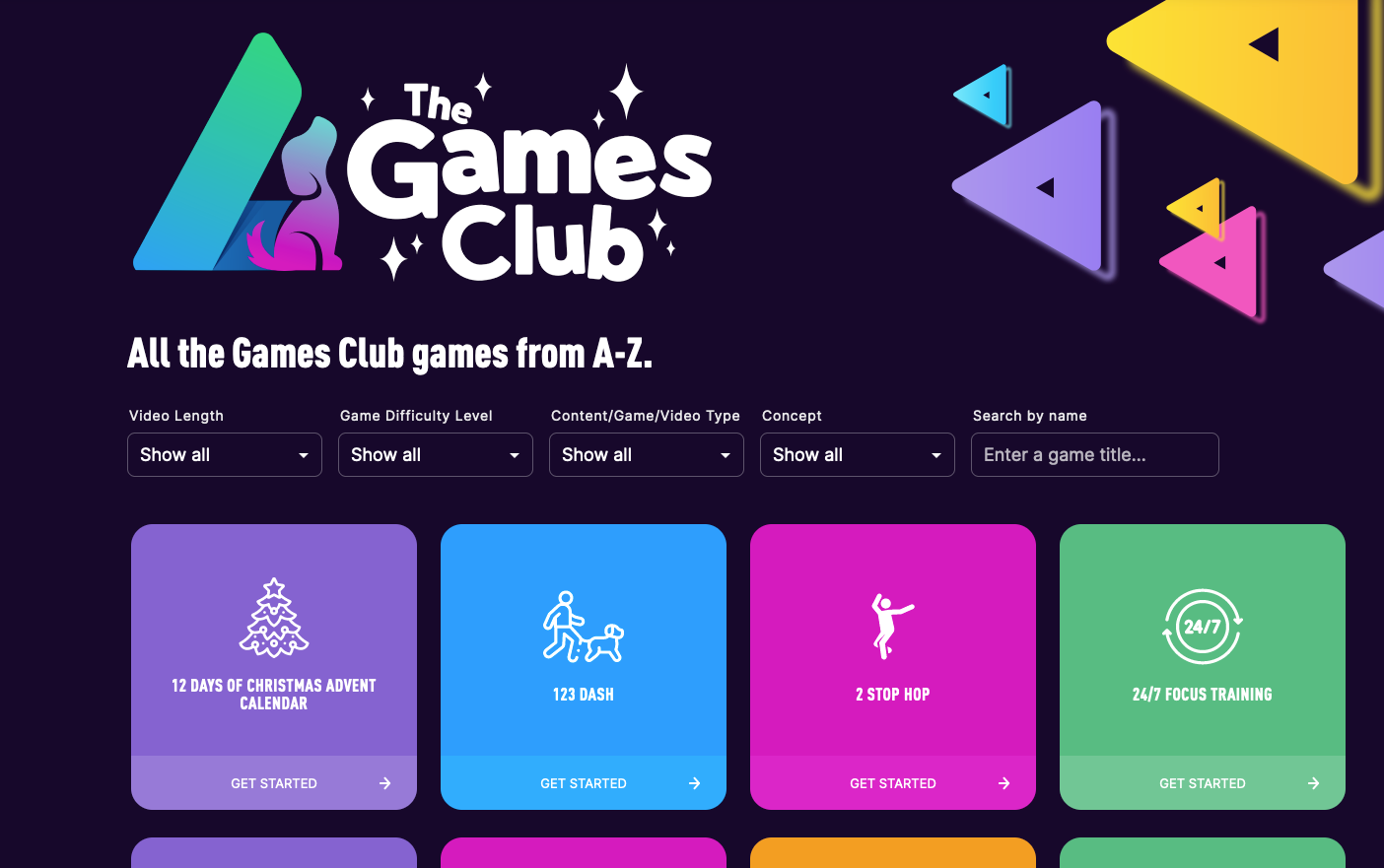 Games Club Membership